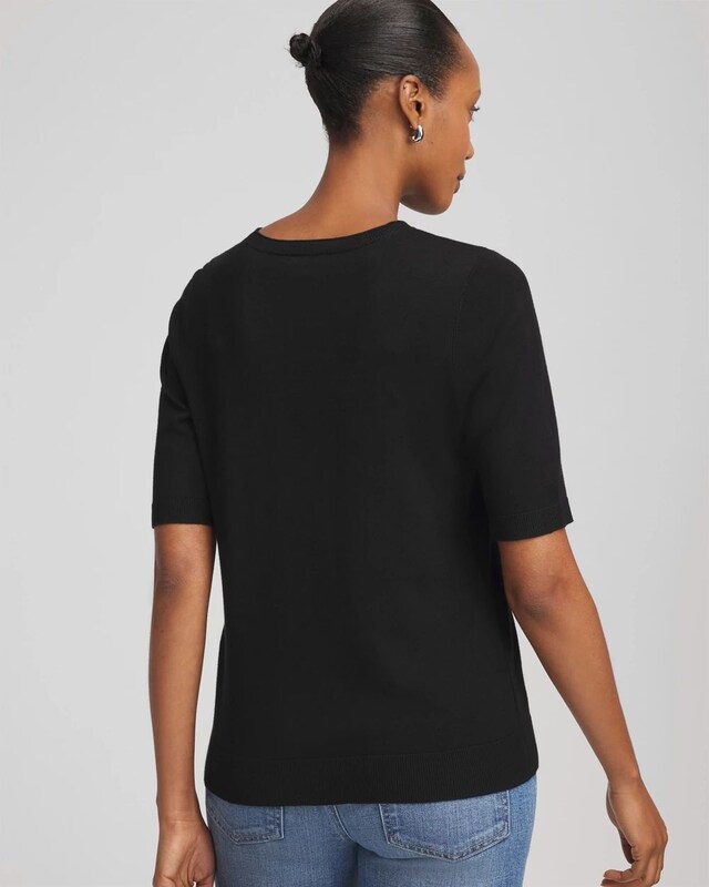 Ella Classic-Fit Sweater Tee - image 3